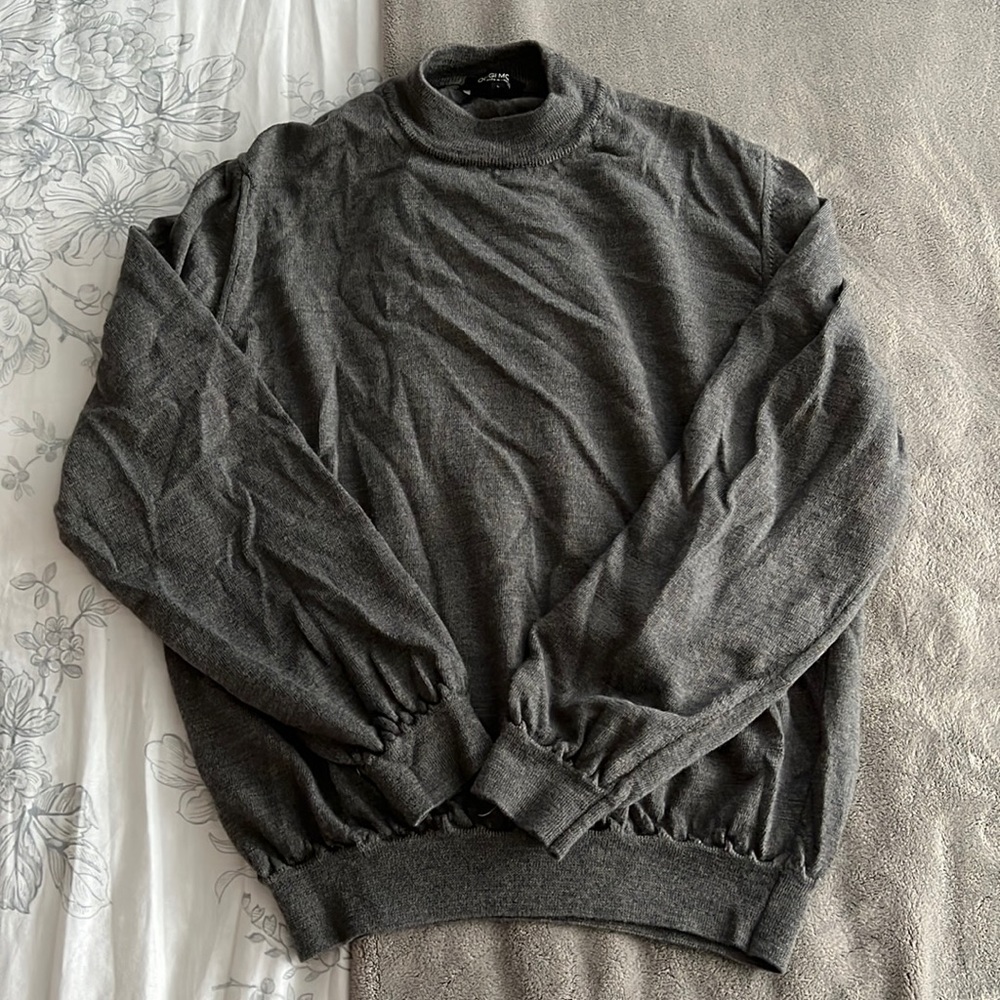 Oggi Moda Mock Neck sweater  - 100% new wool